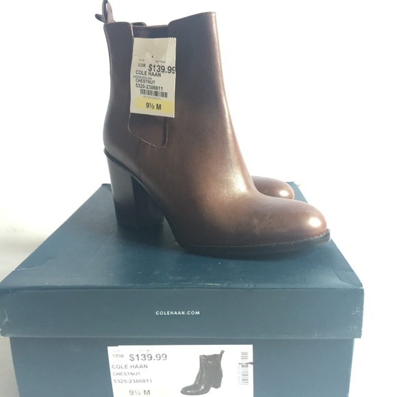 Cole Haan Shoes Cole Haan Draven Chelsea Booties Brown